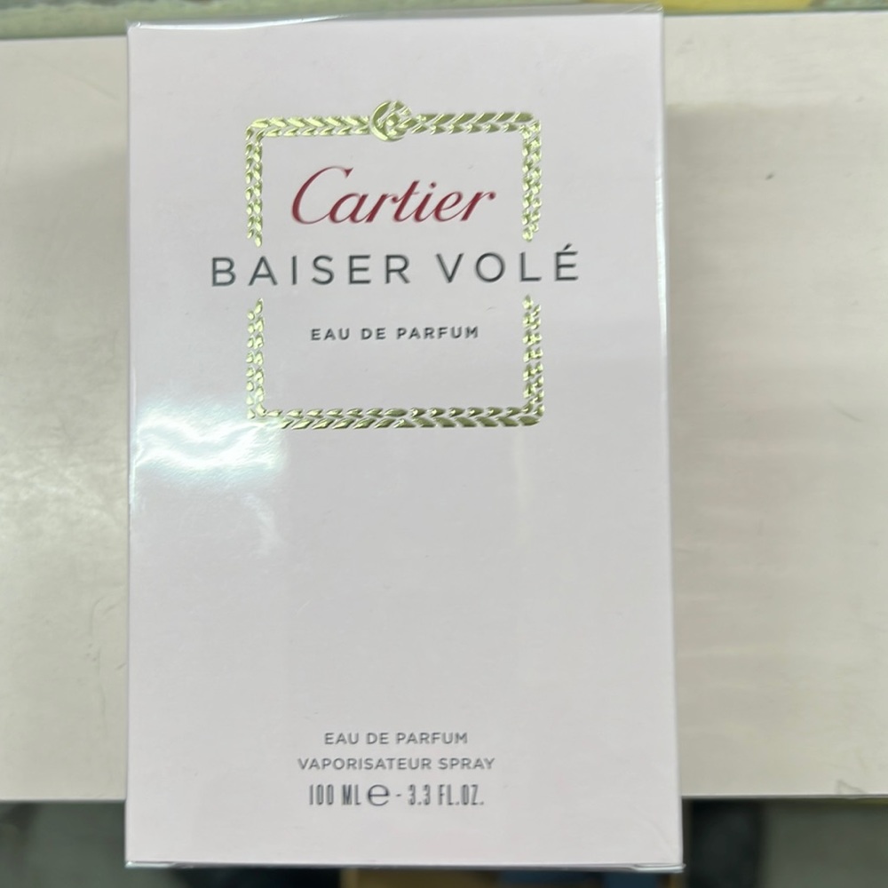 Cartier BAISER VOLE EAU DE PARFUM 100ml Edp spray new never used great fragrance